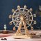 RoboTime 3D Wooden Puzzle Music Box Ferris Wheel