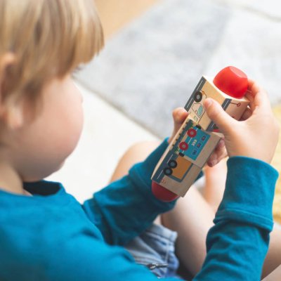 Bigjigs Toys Motorik-Walze Transport