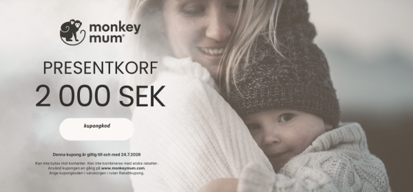 Presentkort i värde 2000 SEK