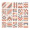 SKIP HOP Puzzleschaum grau-orange 72 Teile, 10m+