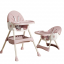 Children's dining chair 2 in 1 - Pink
