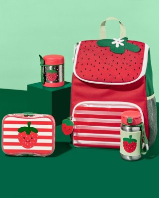SKIP HOP Spark Style Ryggsäck BIG Strawberry 3yr+