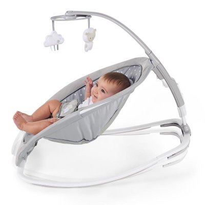 INGENUITY Swing vibrando com a melodia Cuddle Lamb 0m+ até 18 kg, 2019
