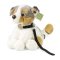 Rappa Plyschhund australian shepherd med koppel 28 cm ECO-FRIENDLY