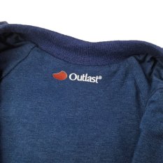 Kabátik podšitý menčester Outlast® - tm.modrá