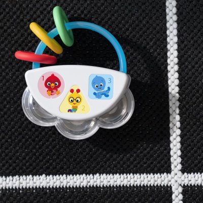 BABY EINSTEIN Tamburína s chrastítkem 3m+