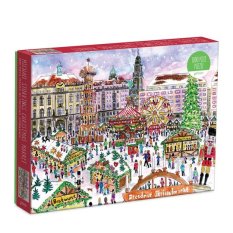 Puzzle Galison Piața de Crăciun 1000 piese
