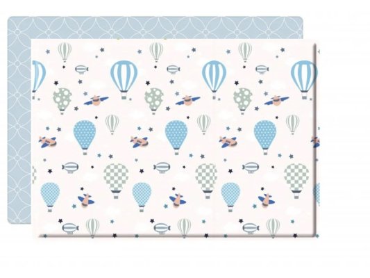 LALALU Mata do zabawy Premium Blue Balon 190x130 cm