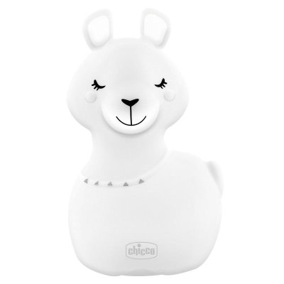 CHICCO Lampe Nachtlicht wiederaufladbar, tragbar Sweet Lights - Lama