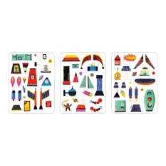 Mudpuppy Magnetická sada Postav si raketu