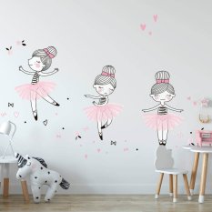 Autocolantes decorativos - Pequenas bailarinas