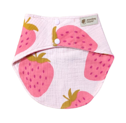 Oprsnik iz muslina Monkey Mum® - Jagoda