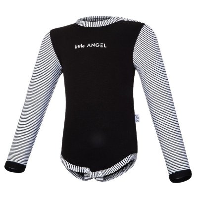 Body skid DR-streep Outlast® - zwart/wit-zwarte streep
