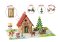 Jeujura Wooden Building Kit 90 Pieces Christmas Cottage