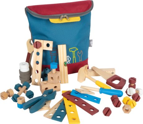 small foot Rugzak met gereedschap Workshop