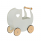 Moover Tradycyjny wózek dla lalek - Biały