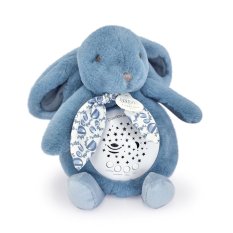 Doudou Projektoros zenélő doboz Nyuszi kék
