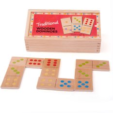 Bigjigs Toys Drvene domino kocke klasične