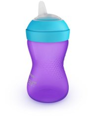 Philips AVENT Muki Grippy pehmeällä juoksuputkella 300 ml tyttö