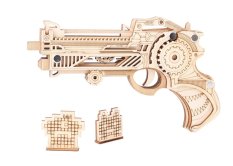 Woodcraft Puzzle 3D in legno Pistola ad elastici Virbius