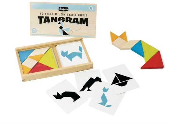 Jeujura Tangram mit Vorlagen