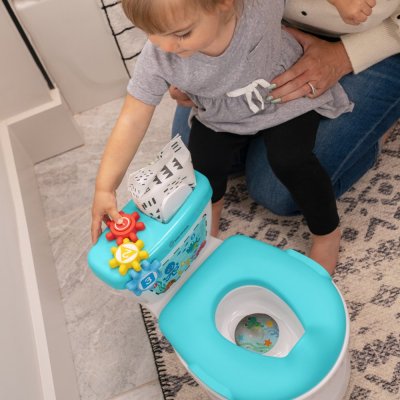 BABY EINSTEIN Kindertoilette mit Sound 2in1 Geared for Success™ 18m+