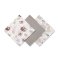 BABYONO Super Soft muslinske pelene 3 kom - Sive, 70x70 cm