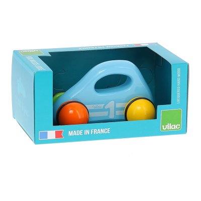 Vilac Rennwagen Käfer blau