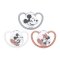 NUK Beruhigungssauger Space Disney Mickey in Box, weiß 0-6m