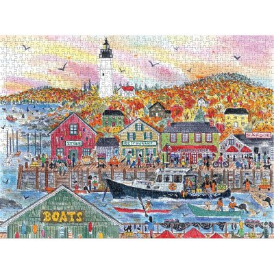 Puzzle Galison Jesień nad morzem 1000 elementów