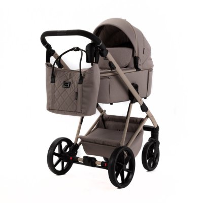 ADAMEX Kombikinderwagen Delta Natura Cappuccino