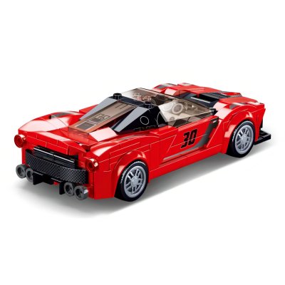 Sluban Modele M38-B0955 Czerwony włoski samochód sportowy