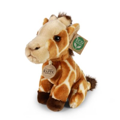 Rappa Girafă de pluș așezată 18 cm ECO-FRIENDLY
