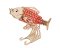 Woodcraft Dřevěné 3D puzzle Kapr