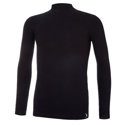 Maglietta DR smock collo alto Outlast® - nero