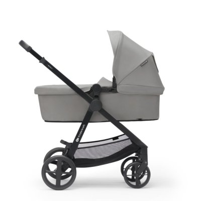 KINDERKRAFT Kinderwagen kombiniert 3 in 1 Newly Moonlight Grey + Mink PRO