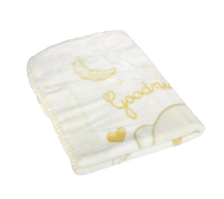 BABYMATEX Kocyk Shell beżowy 80x100 cm
