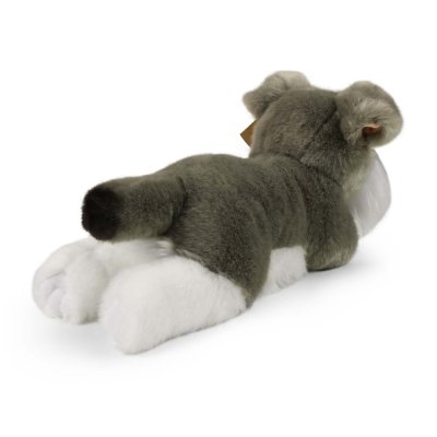 Rappa Plüschhund Schnauzer liegend 28 cm ECO-FRIENDLY