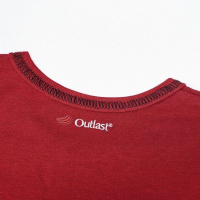 Maglietta DR smyk immagine Outlast® - scarlet