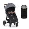 PETITE&MARS Kočík športový Street2 RWS Oak Sahara Beige + PETITE&MARS fusak Jibot