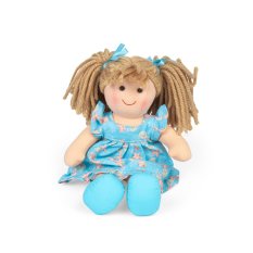 Bigjigs Toys Lutka iz blaga Maisie - mala 25 cm