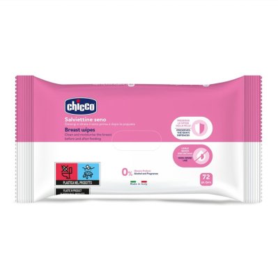 Șervețele pentru curățarea sânilor CHICCO 72 buc
