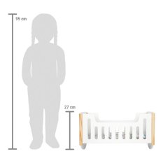 small foot Houten Poppenwieg Little Button