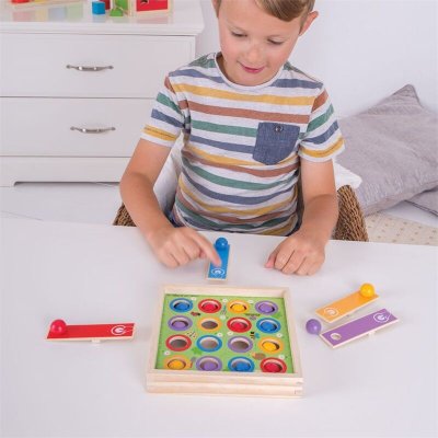 Bigjigs Toys Hütchen hüpf