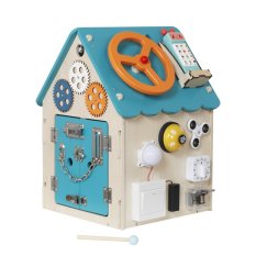 2Kids Toys Activity board Haus türkis