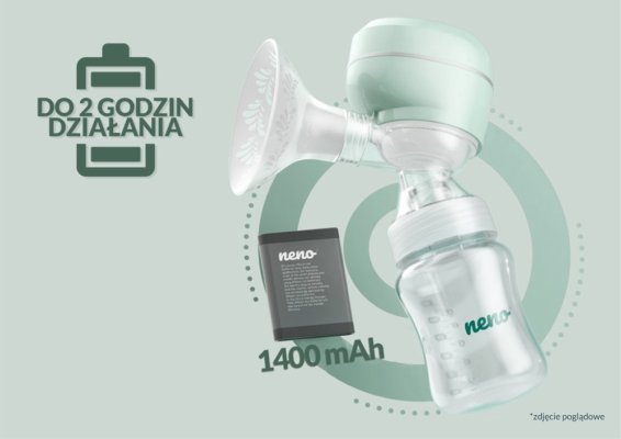 NENO Pompă de sân electrică bifazică Uno