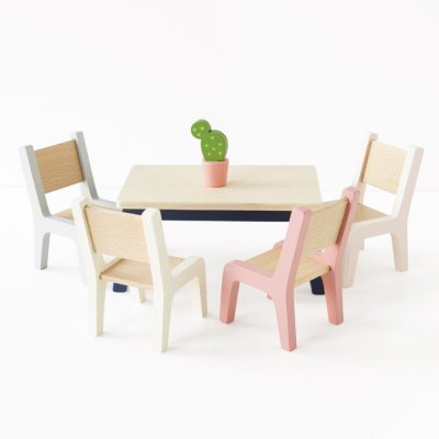 Le Toy Van Mobiliário Starter Conjunto Completo para Casa de Bonecas