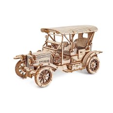 RoboTime Puzzle 3D de madera mecánica Coche histórico