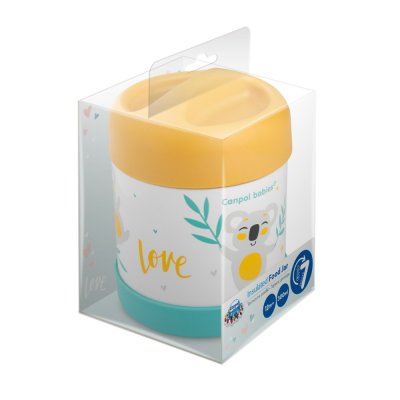 CANPOL BABIES Thermoskanne für Lebensmittel Exotische Tiere 300 ml