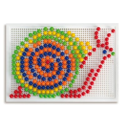 Quercetti Mozaika FantaColor Portable 270 elementów (Ø10 mm)